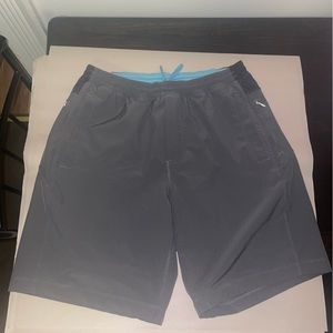 Grey/Grey Birddogs shorts size large